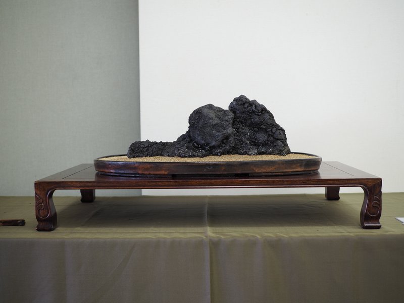 水石 ─ 水盤飾り